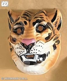 Tigermaske für Erwachsene – Safari Tiermaske