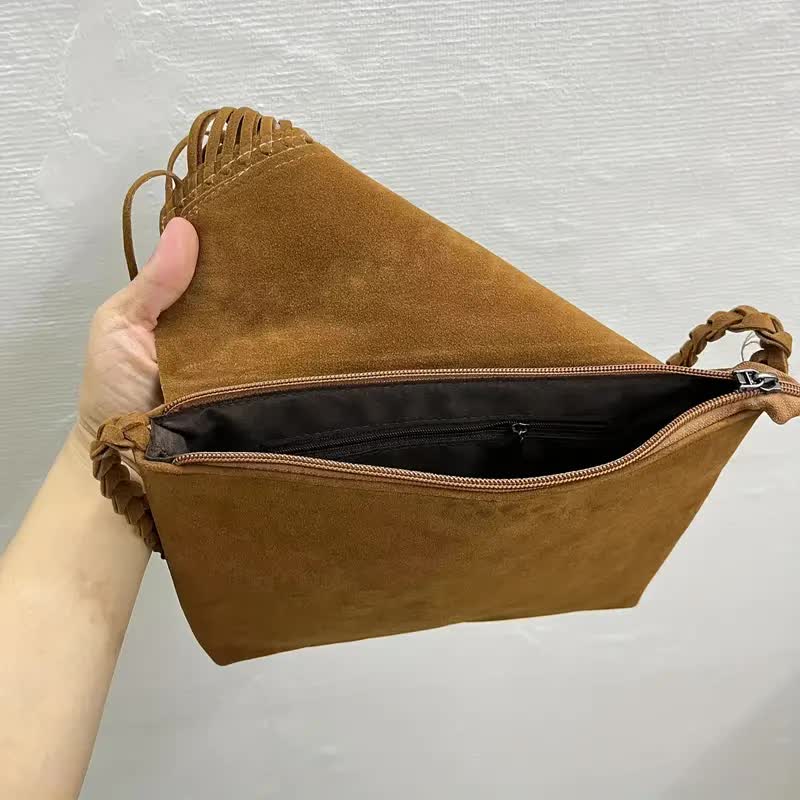 Indianer Fransentasche – Hippie Schultertasche
