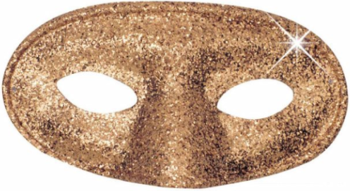 Augenmaske mit Glitzer für Erwachsene