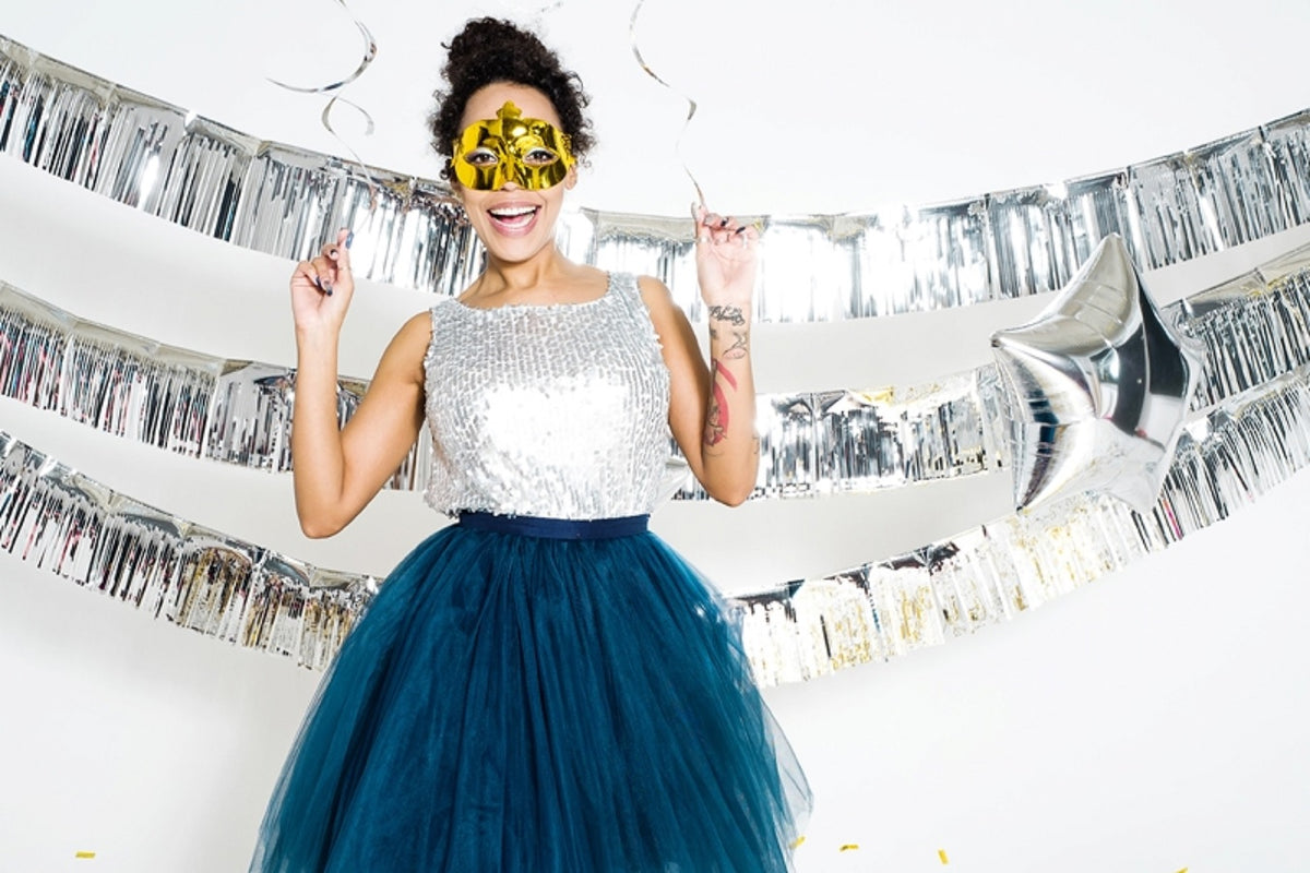 Fransengirlande Lametta – Silvester