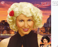 Marilyn Monroe Perücke mit Rose – 50er Jahre