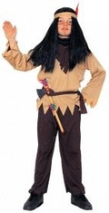Indianer Kostüm für Jungen mit Hose und Zubehör