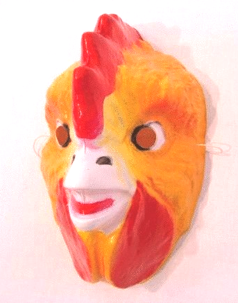 Huhn Maske für Kinder – Hahn Tiermaske