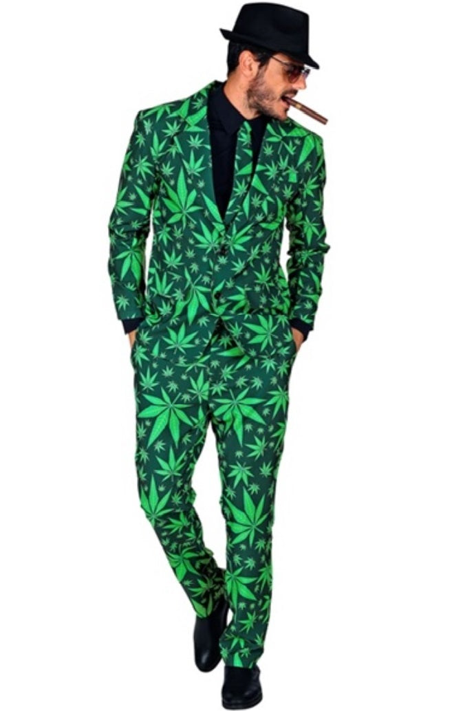 Cannabis Anzug – Hanf Woodstock Anzug