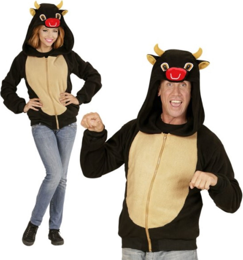 Stier Kostüm Jacke – Kuh Jacke