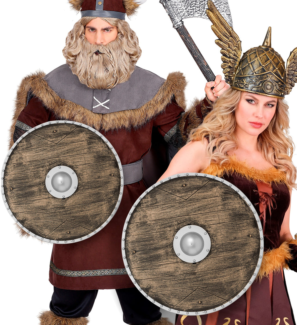 Highlander Schild für Erwachsene – Schotte und Wikinger