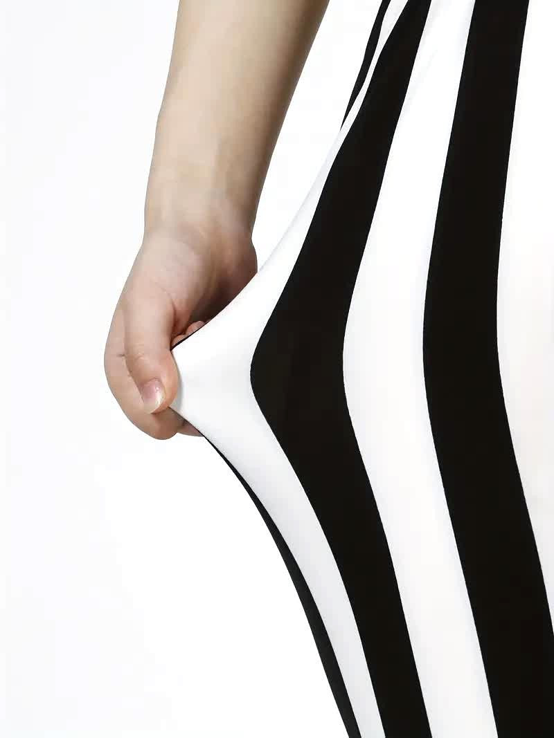 Leggings gestreift – Pantomime & Sträfling