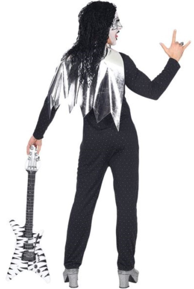 Kiss Kostüm Rockstar für Herren