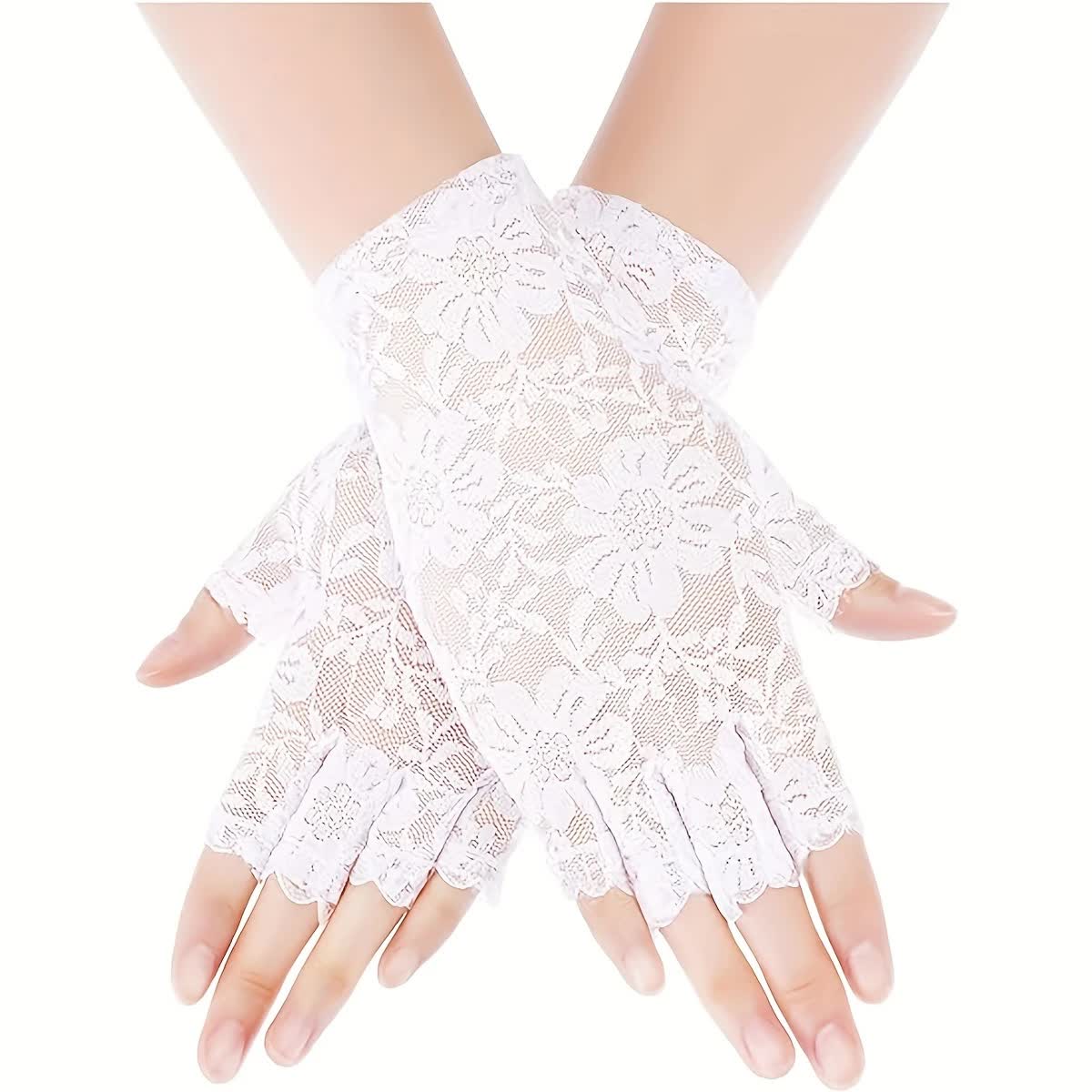Spitzenhandschuhe fingerlos – Hochzeit