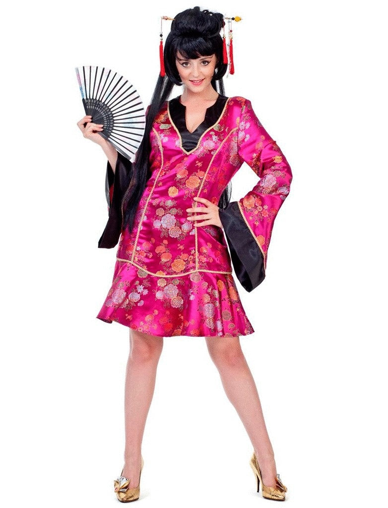 Kurzes Geisha Kostüm