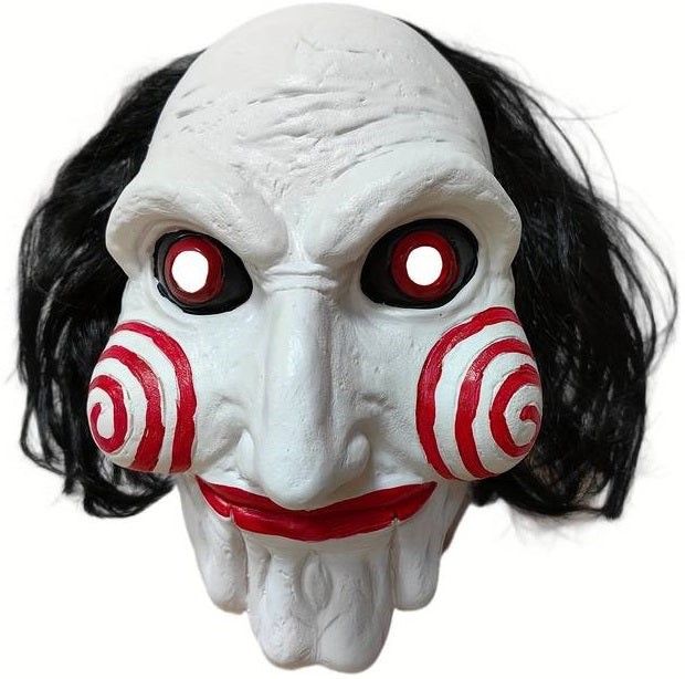 Saw Maske aus Latex – Jigsaw Halloween