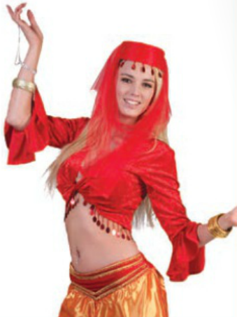 Orientalisches Oberteil – Bauchtanz Top