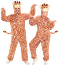 Flauschiges Plüsch Giraffe Kostüm Safari