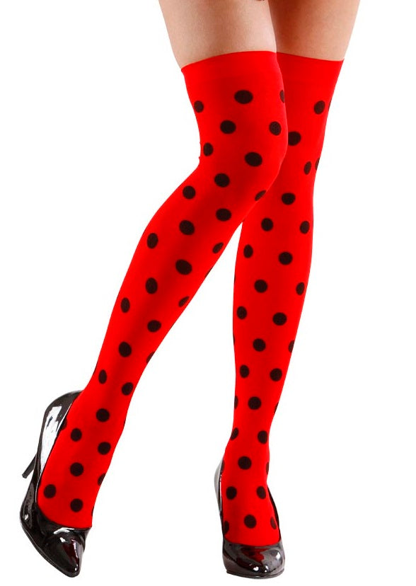 Overknees gestreift – Tights Pantomime