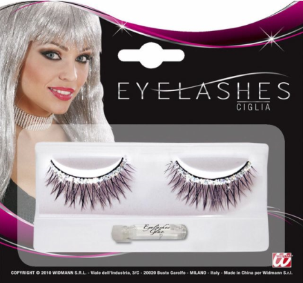 Glitzer Wimpern Glamour