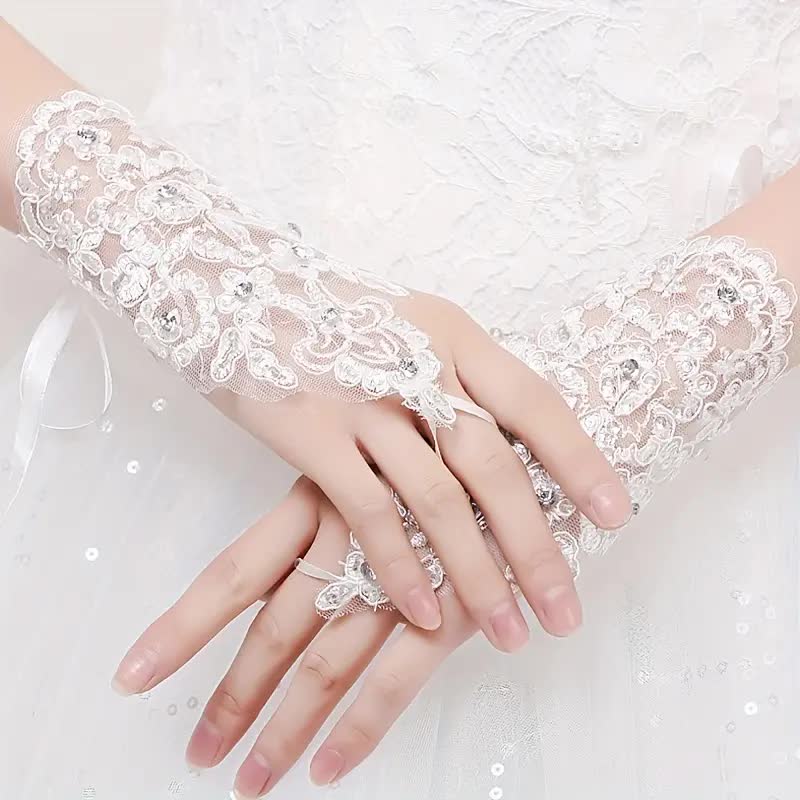Spitzenhandschuhe – Gatsby, Krimidinner & Hochzeit
