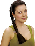 Zopf mit Haarspange – Haarteil