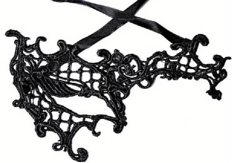 Spitzen Augenmaske – Fifty Shades & Halloween