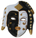 Venezianische Maske Joker – Harlekin