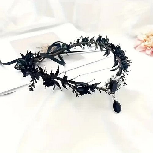 Elfen Haarschmuck mit Steinchen