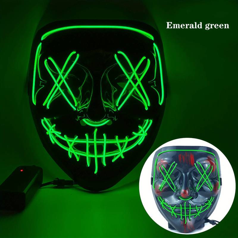 LED Maske – Purge Halloween Maske
