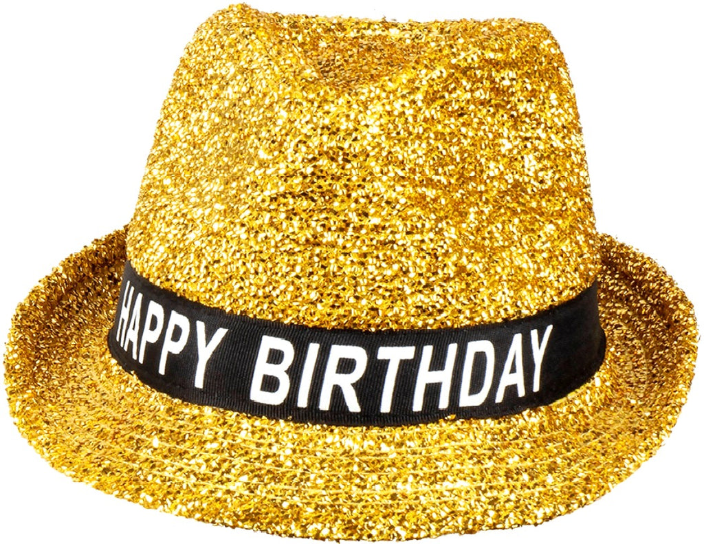 Happy Birthday Hut mit Glitzer – Party Hut