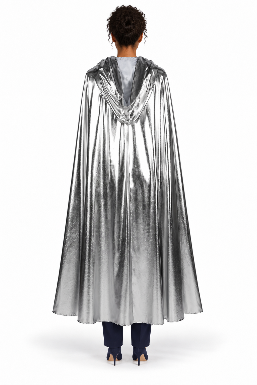 Space Umhang mit Kapuze – Alien Cape