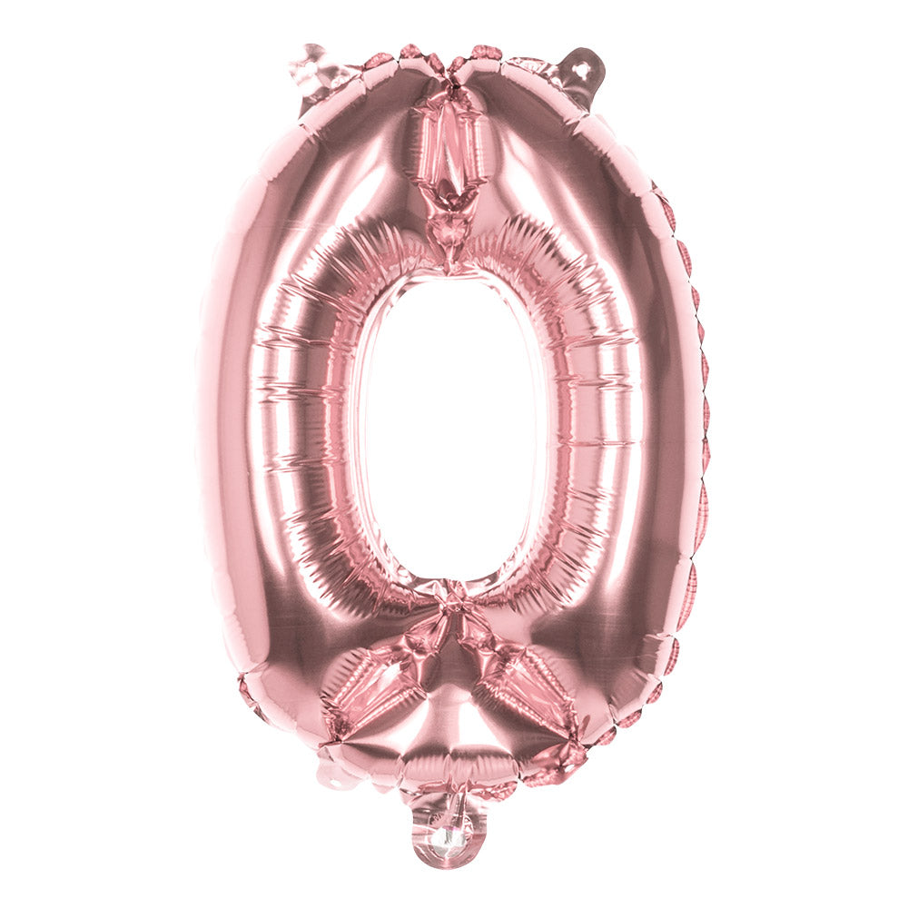Folienballon Zahl 0 – Geburtstag Deko