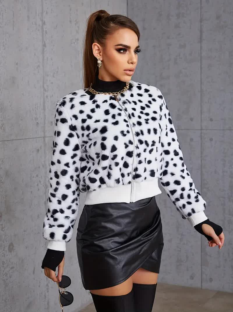 Dalmatiner Jacke Damen – Cruella