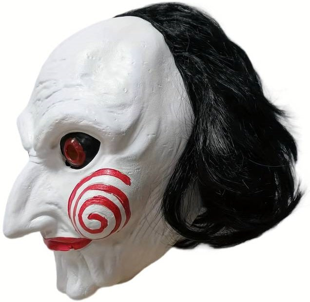 Saw Maske aus Latex – Jigsaw Halloween