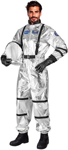 Astronaut Kostüm metallisch irisierend – Damen und Herren