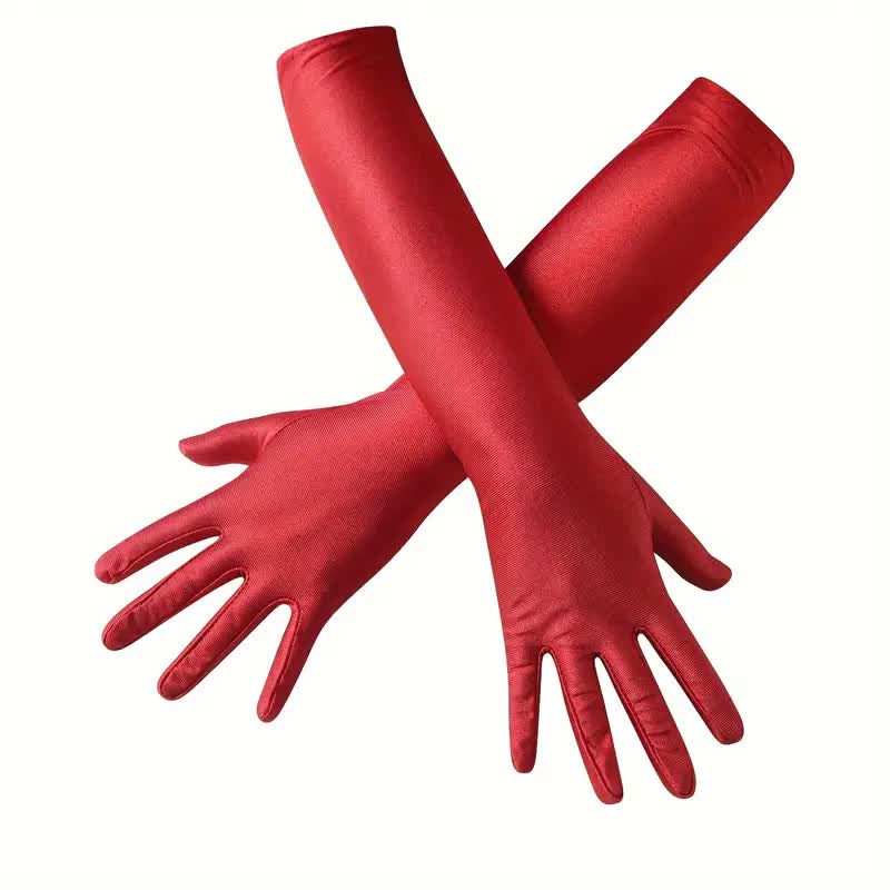 Dalmatiner Stola mit Handschuhen – Cruella