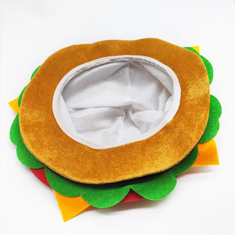 Burger Hut – Hamburger Mütze