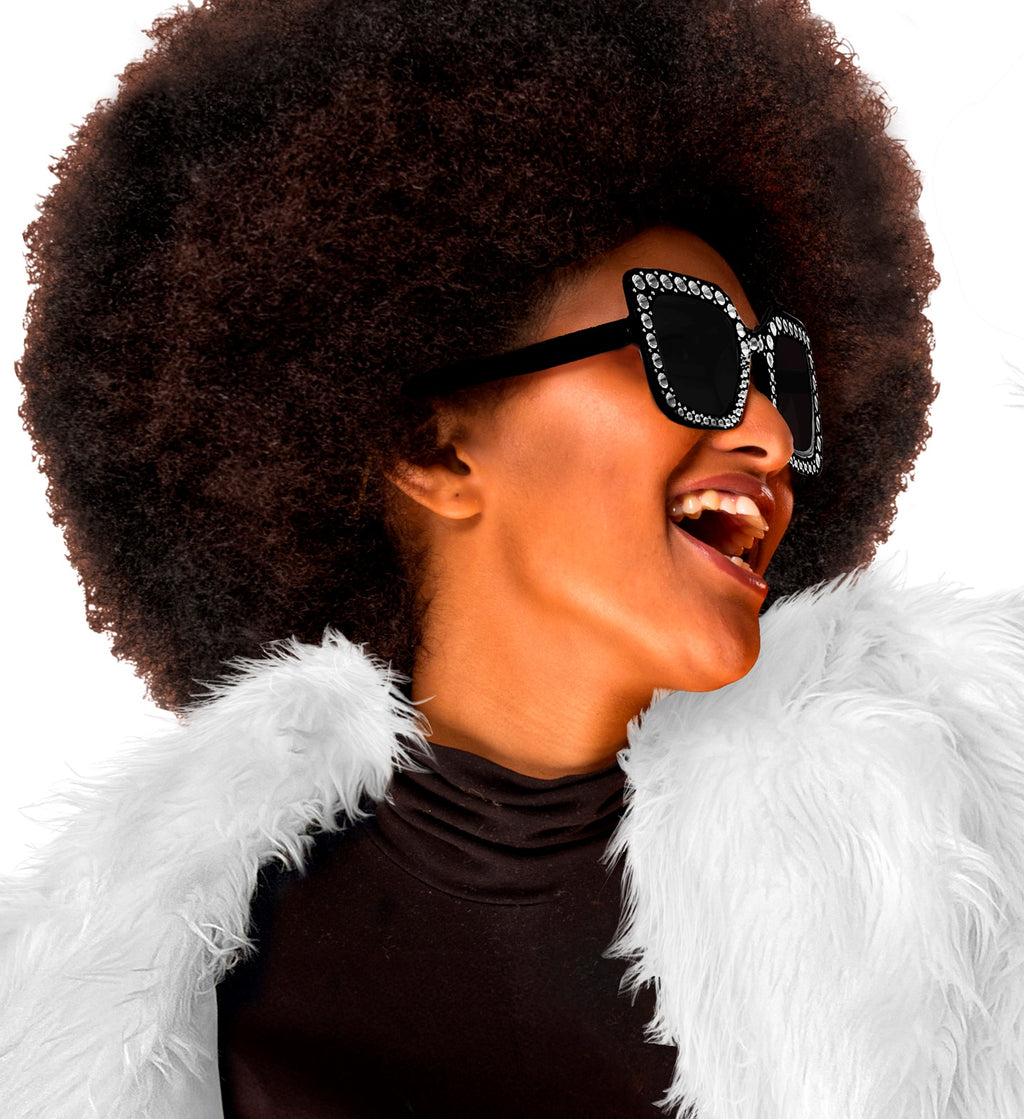 Strass Brille – Glamour Partybrille