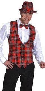 Schottenweste Herren – karierte Weste