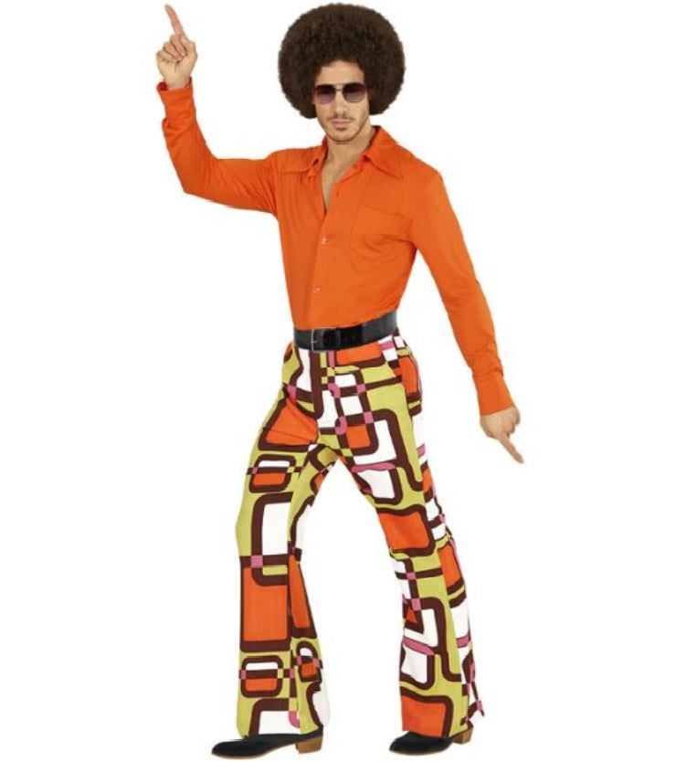 Schlaghose Herren – 70er Disco Style