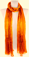 Satin Schal – 80er Party Schal
