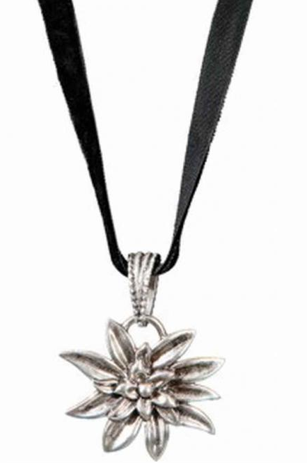 Edelweiss Halskette – Dirndl Schmuck