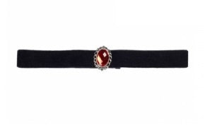Samthalsband – Vampir & Burlesque Choker