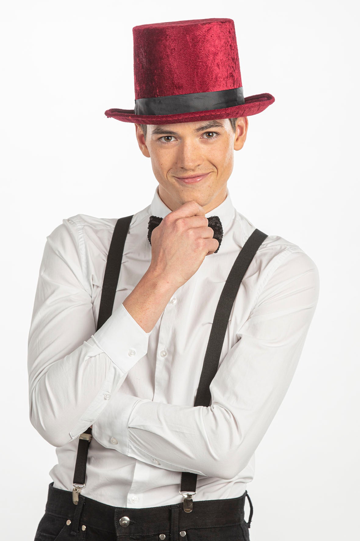 Samt Zylinder Deluxe – Damen & Herren