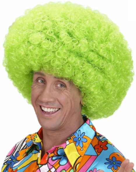 Afro Perücke für grosse Kopfgrössen