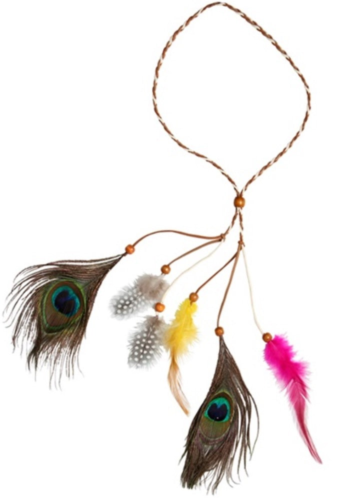 Feder Stirnband – Woodstock Hippie