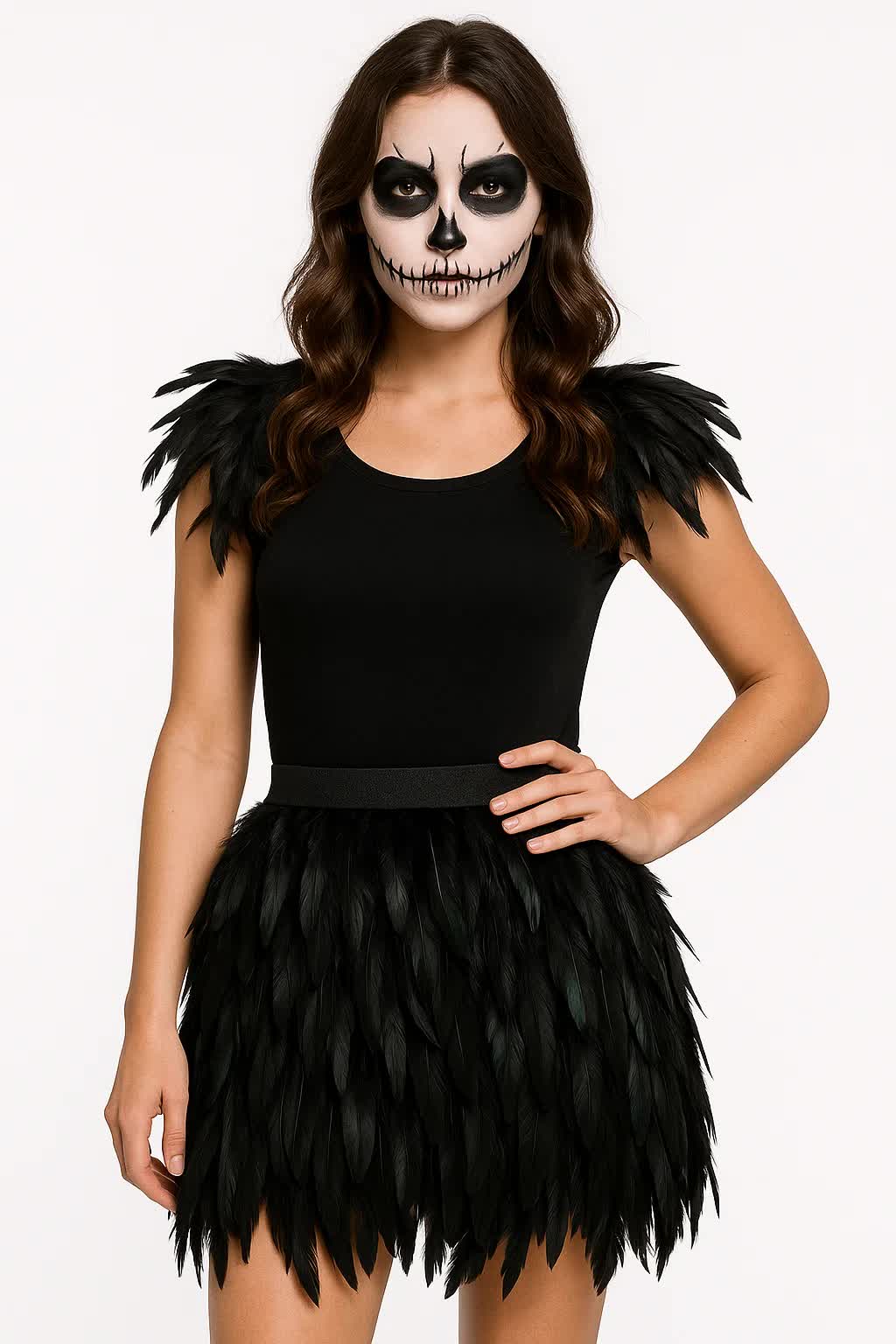 Federrock – Feather Skirt mystisches Outfit
