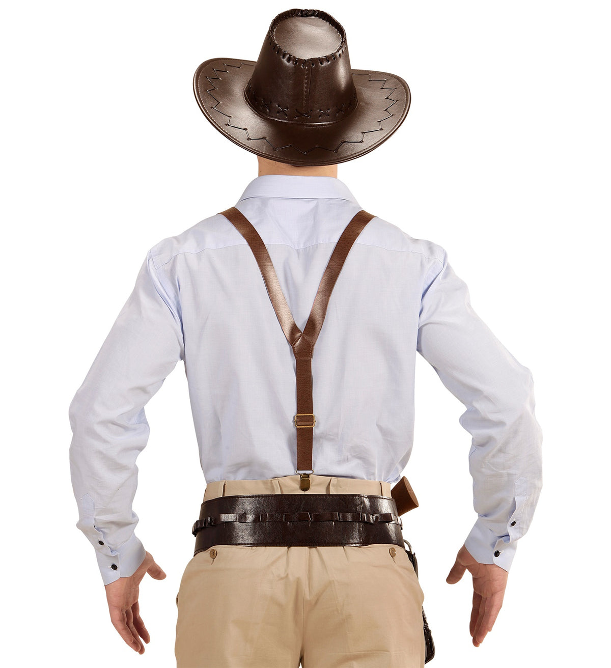 Hosenträger in Lederoptik für Oktoberfest