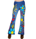 Hippie Schlaghose – Flower Power Leggings