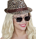 Leoparden-Brille – Safari Partybrille