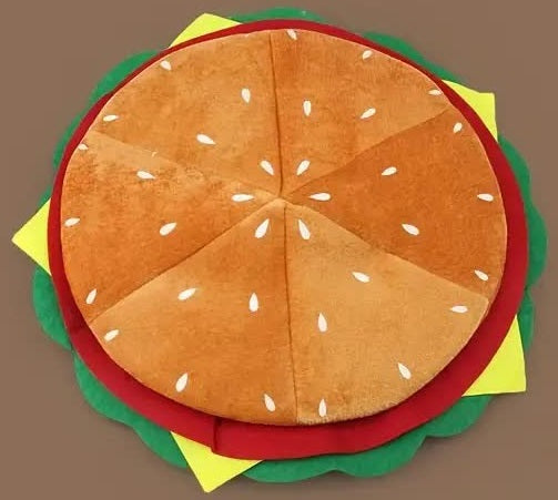 Burger Hut – Hamburger Mütze