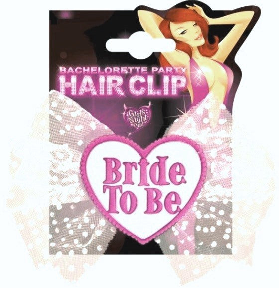 Bride to Be Haarclip – JGA Haarschmuck