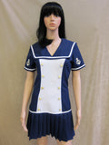 Matrosin Kostüm mit Mütze – Sailor