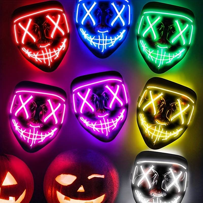 LED Maske – Purge Halloween Maske